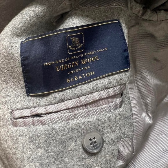 Aritizia gray longline peacoat - Picture 6 of 8